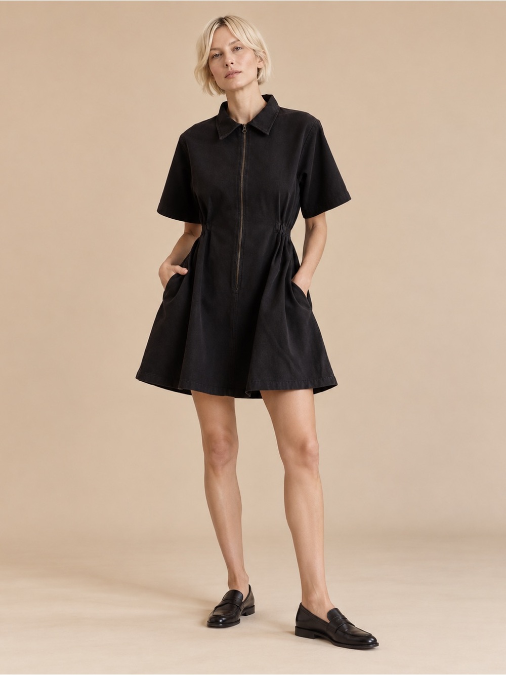 NOBLE ADULT UTILITY DRESS: ASH Size M